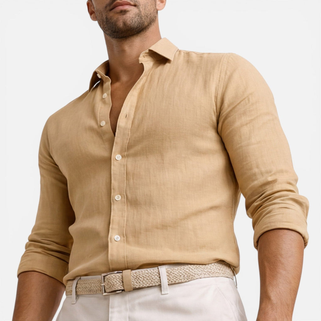 Honoré | Chemise Lin Coton Slim Fit
