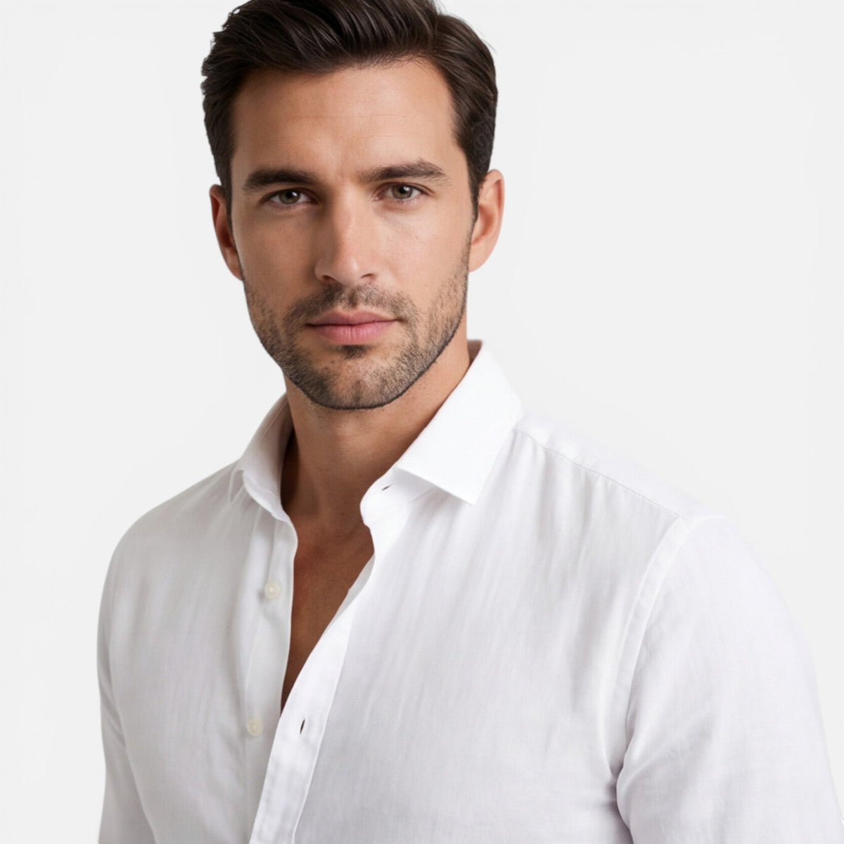 Honoré | Chemise Lin Coton Slim Fit