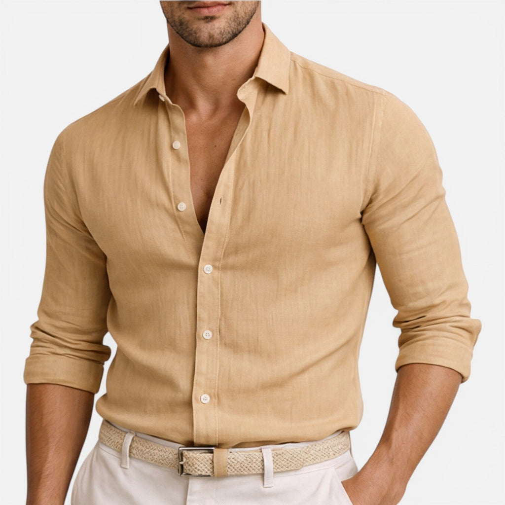 Honoré | Chemise Lin Coton Slim Fit