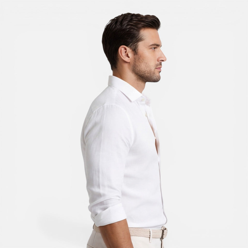 Honoré | Chemise Lin Coton Slim Fit