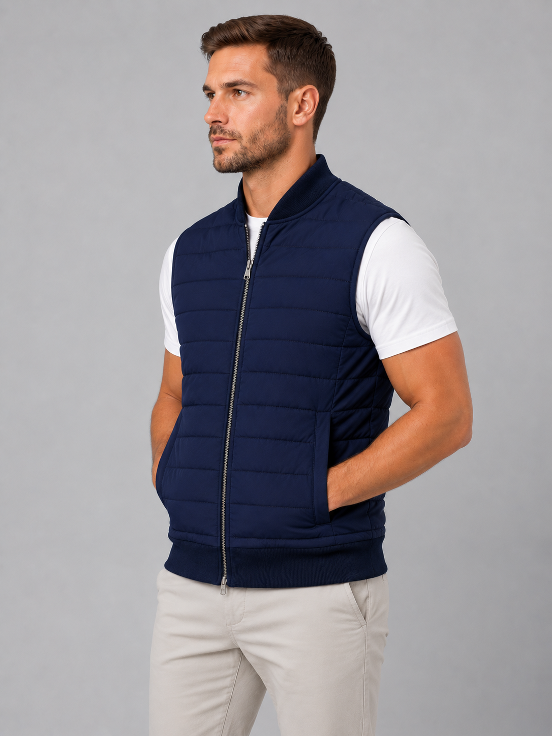 Éloi | Gilet Matelassé Léger Sans Manches