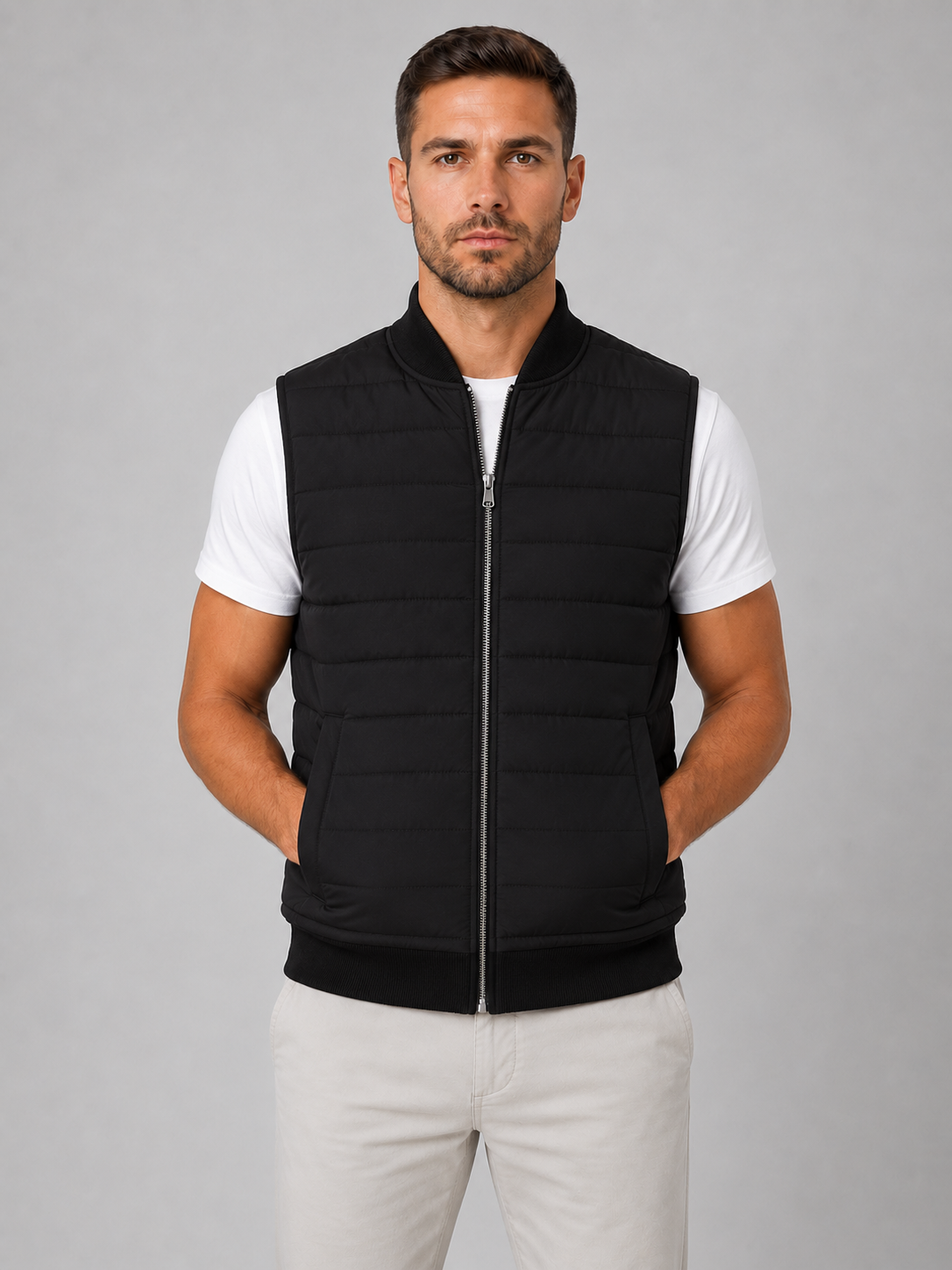 Éloi | Gilet Matelassé Léger Sans Manches