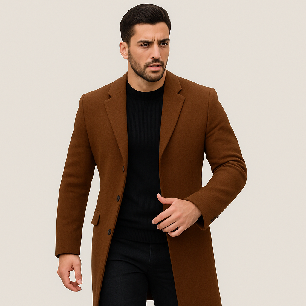 Hunold | Manteau Long Boutonné
