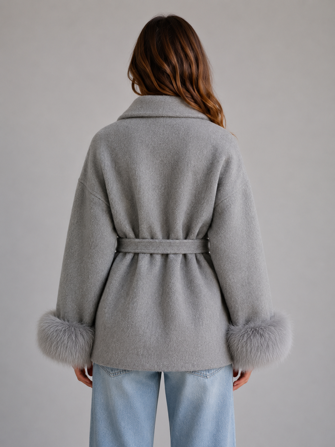 Joséphine | Manteau Laine Ceinturé