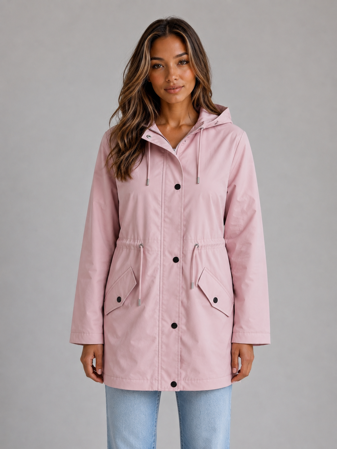 Laetitia | Parka Imperméable à Capuche