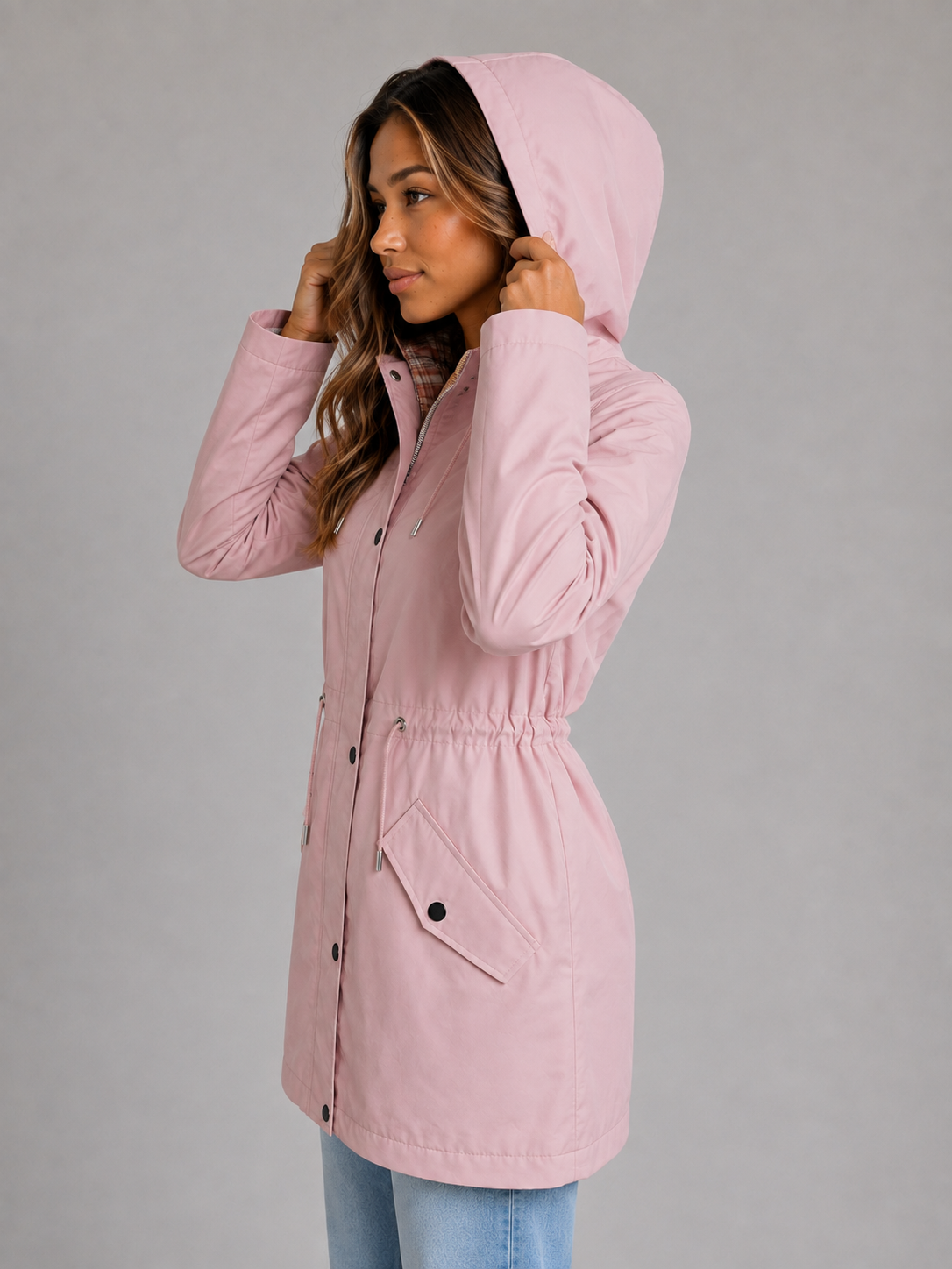 Laetitia | Parka Imperméable à Capuche