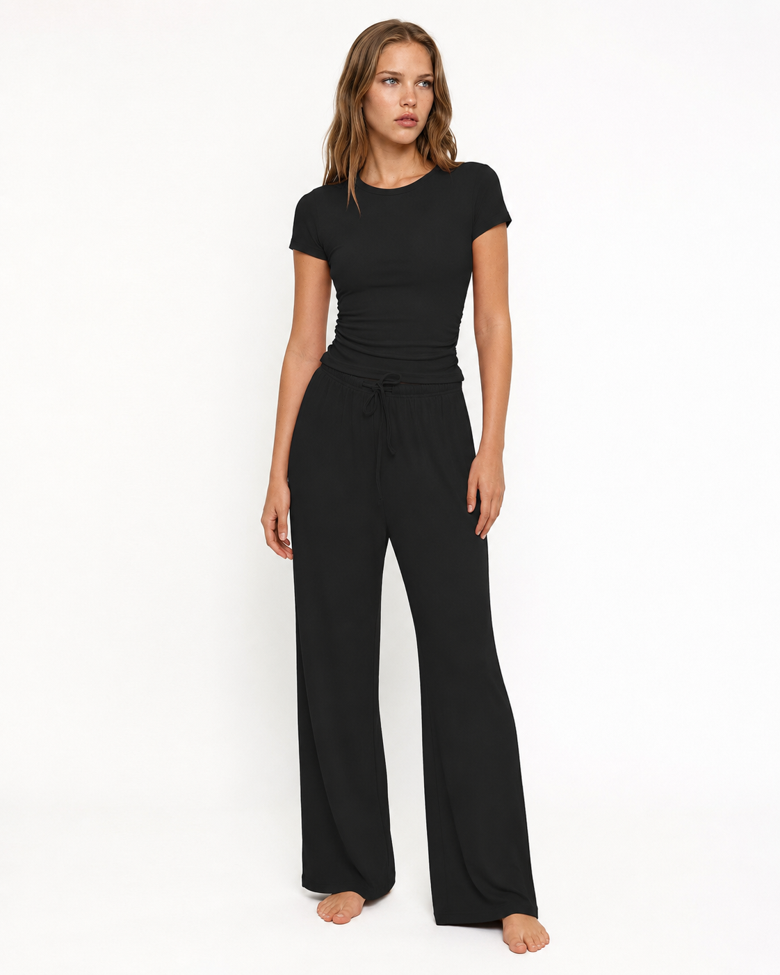 Dalia | Ensemble Détente T-Shirt et Pantalon Large