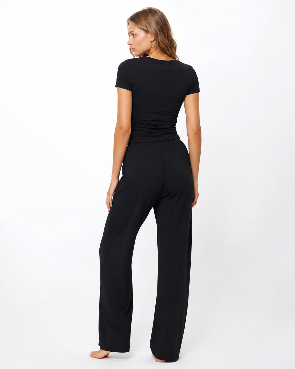 Dalia | Ensemble Détente T-Shirt et Pantalon Large