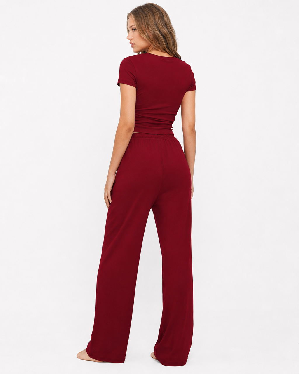 Dalia | Ensemble Détente T-Shirt et Pantalon Large