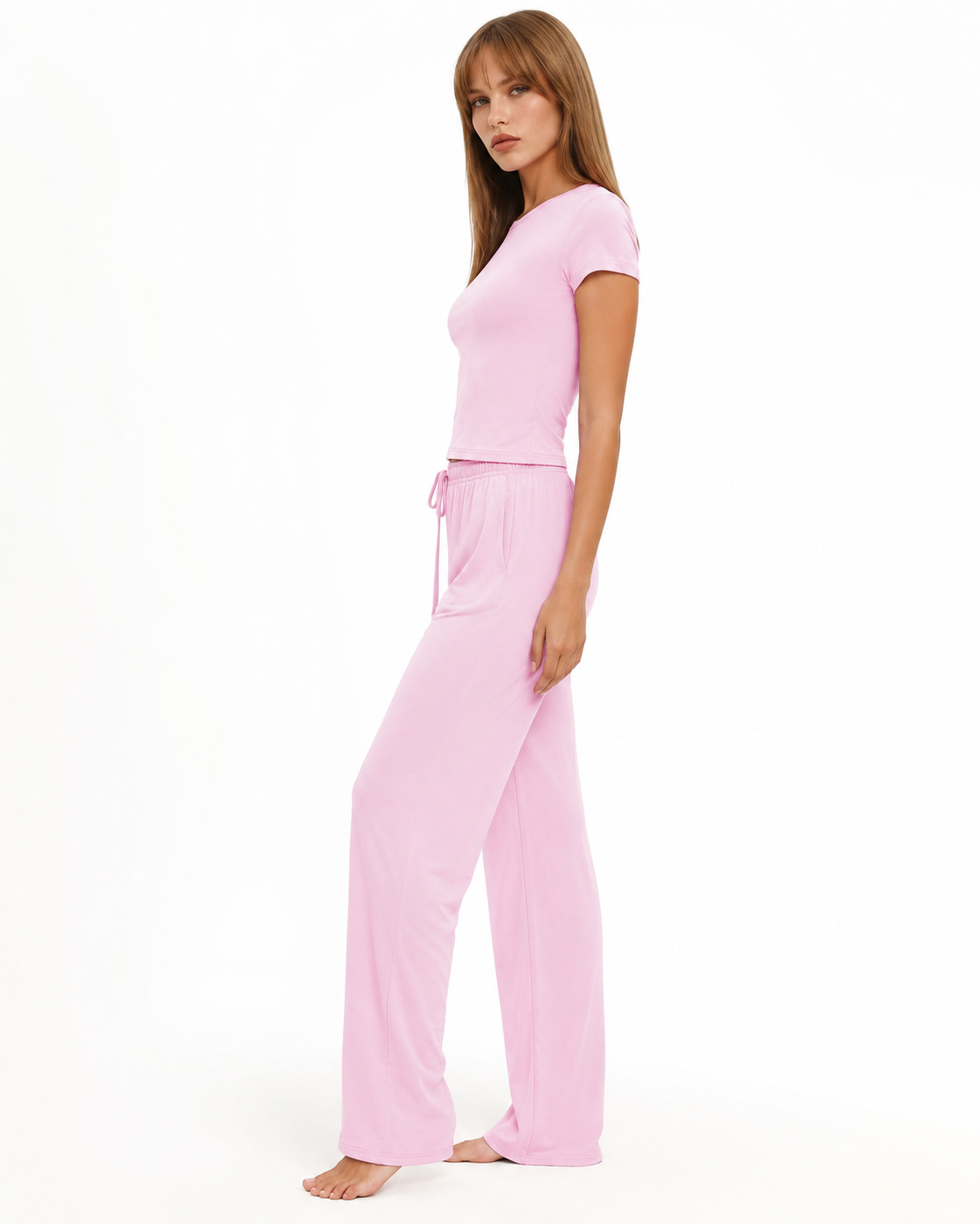 Dalia | Ensemble Détente T-Shirt et Pantalon Large