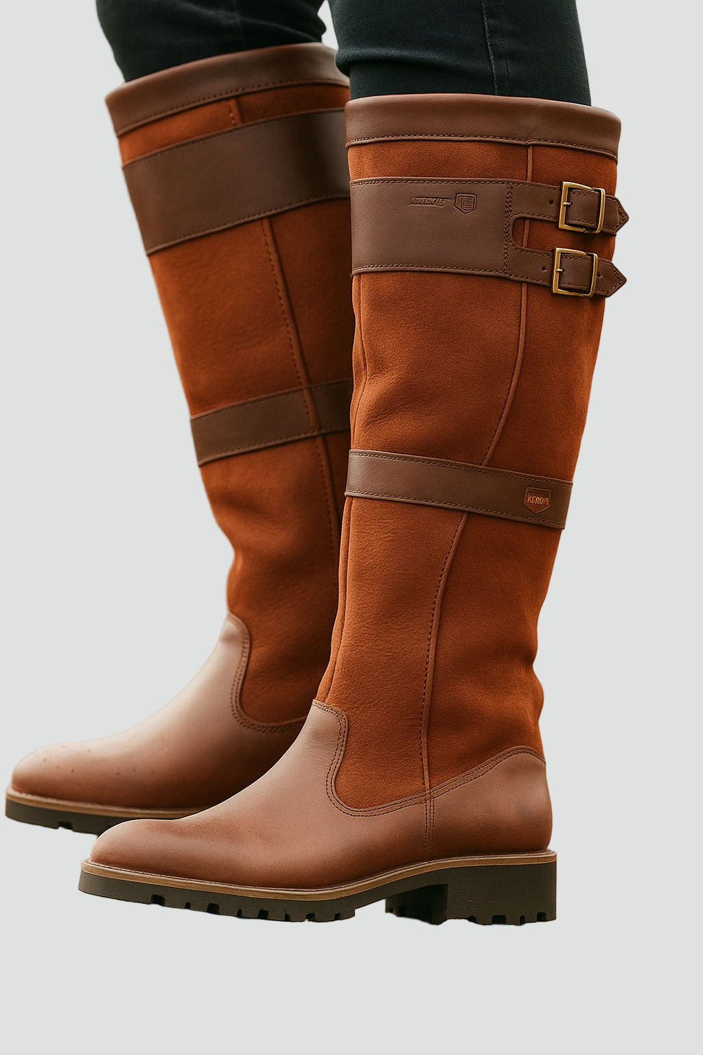 Laurène | Bottes Hautes Boucles Latérales