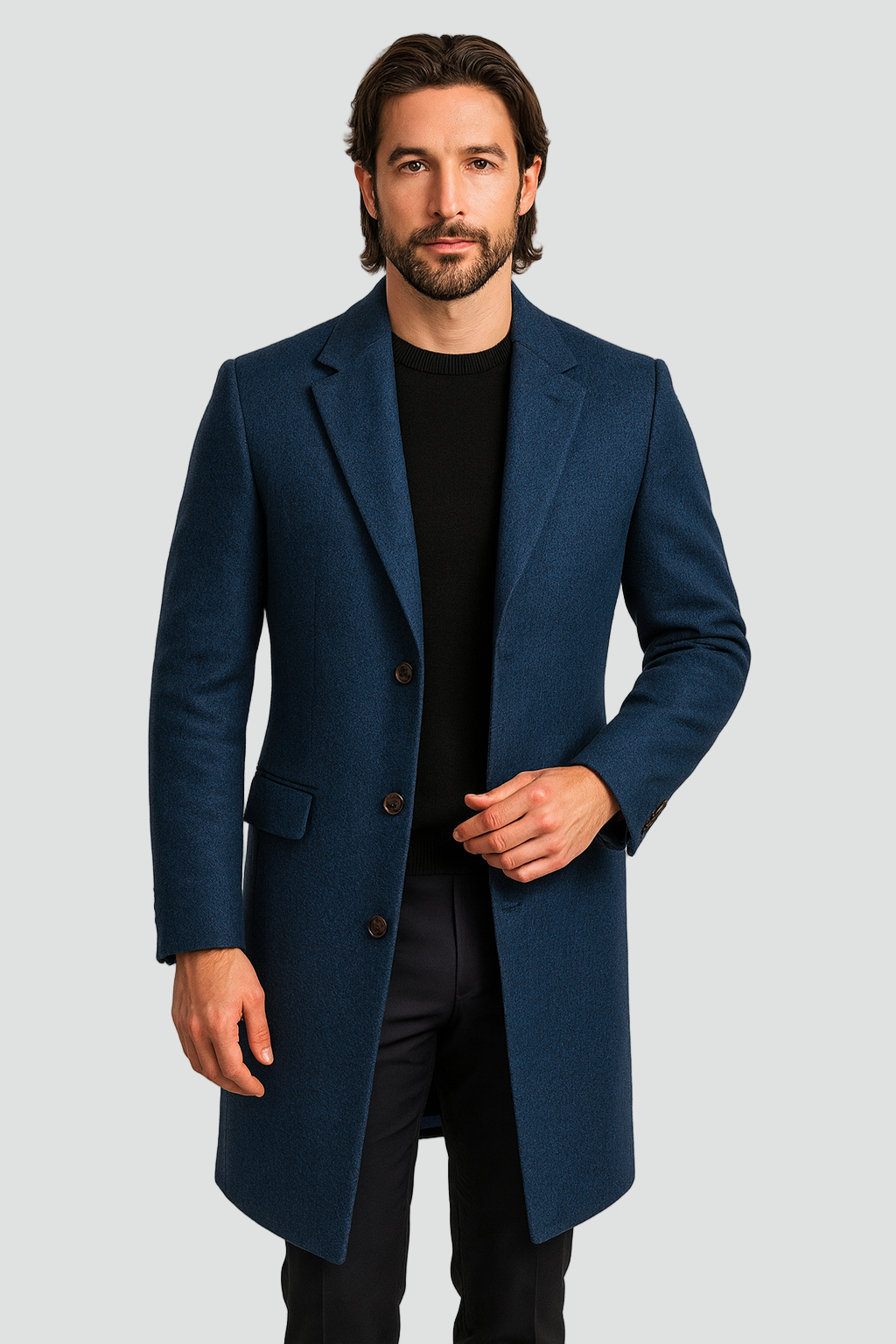 Hunold | Manteau Long Boutonné