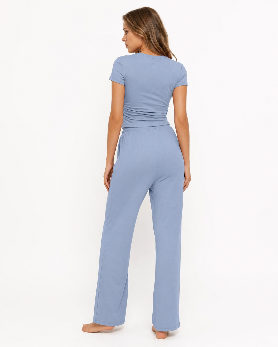 Dalia | Ensemble Détente T-Shirt et Pantalon Large