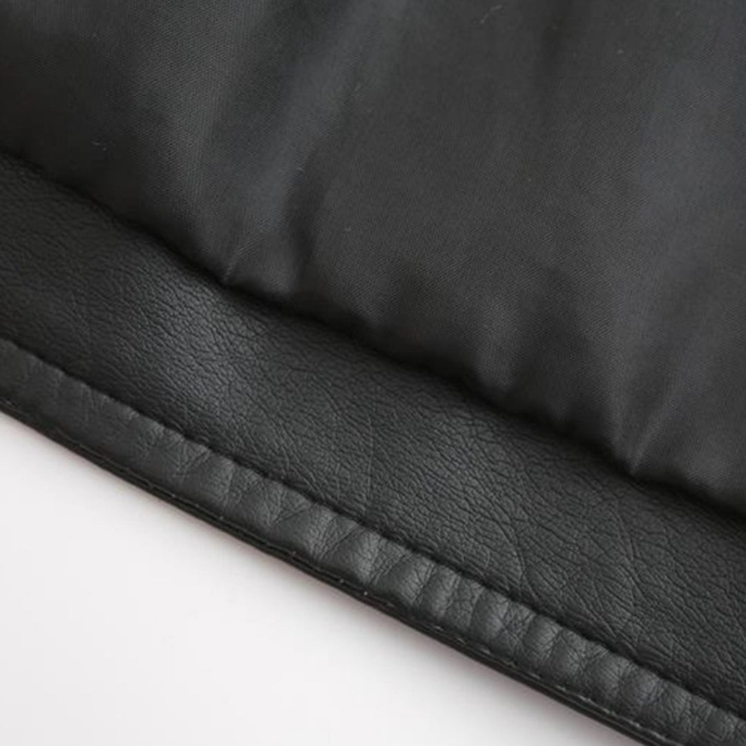 Jacinthe | Veste Courte Col Montant Matelassée