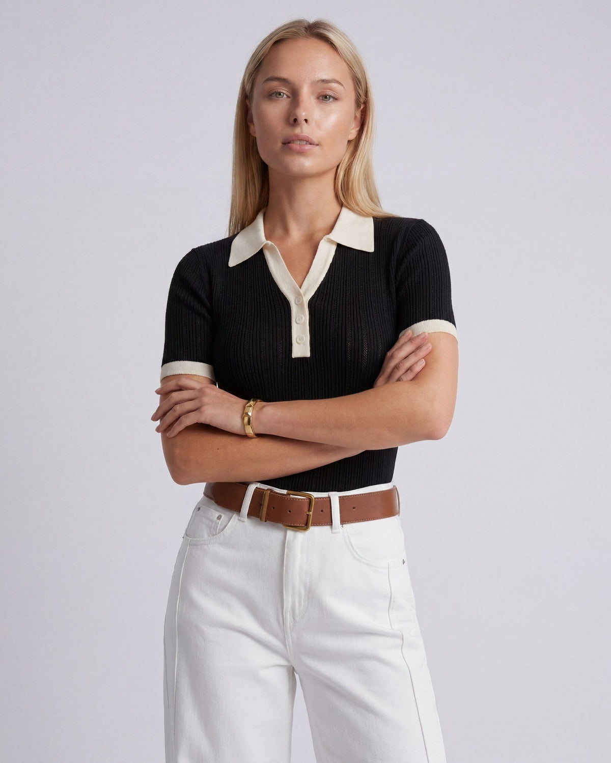 Berthe | Polo Col Classique Femme