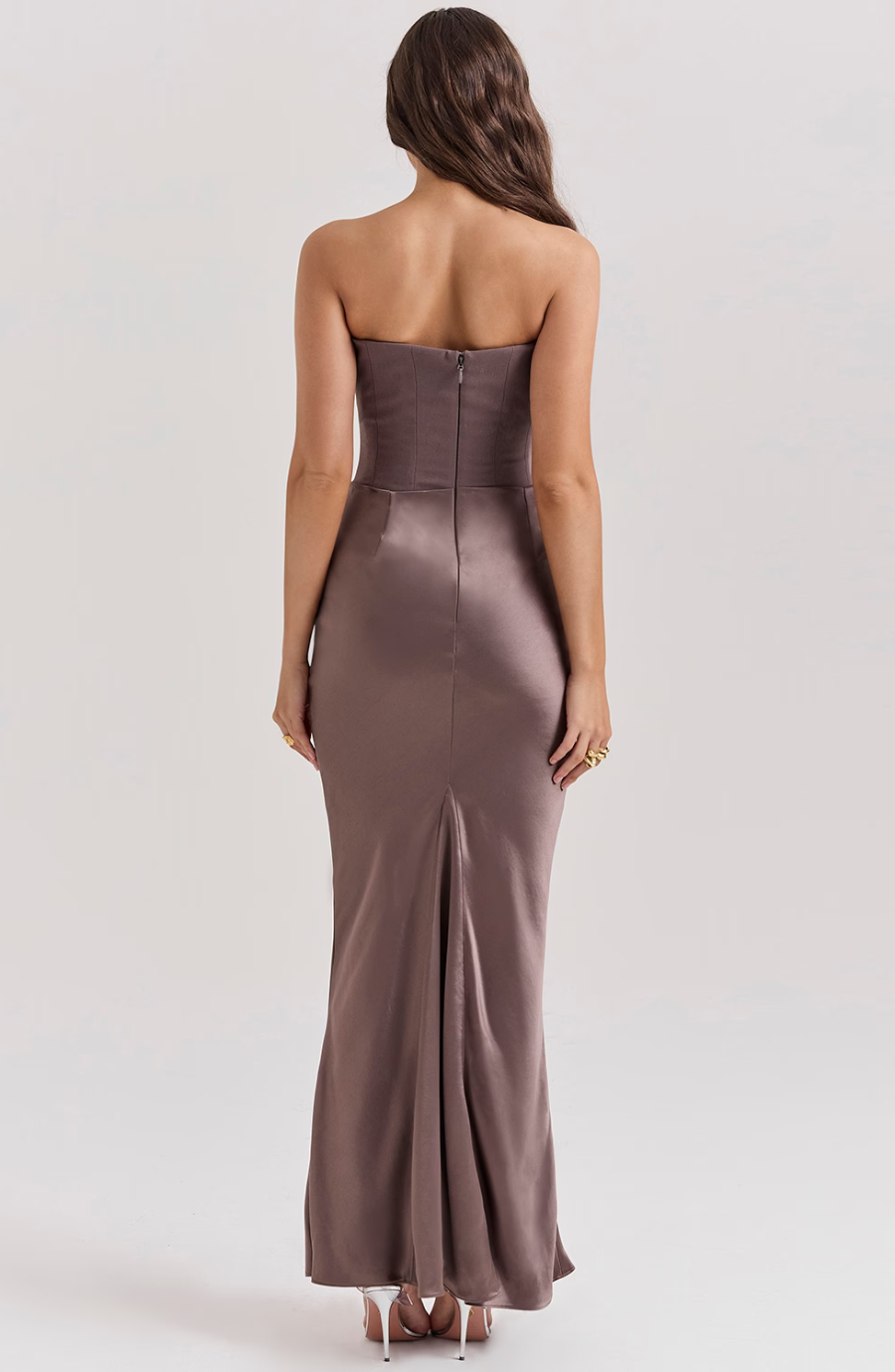Nadège | Robe Maxi Bustier Sans Bretelles Femme