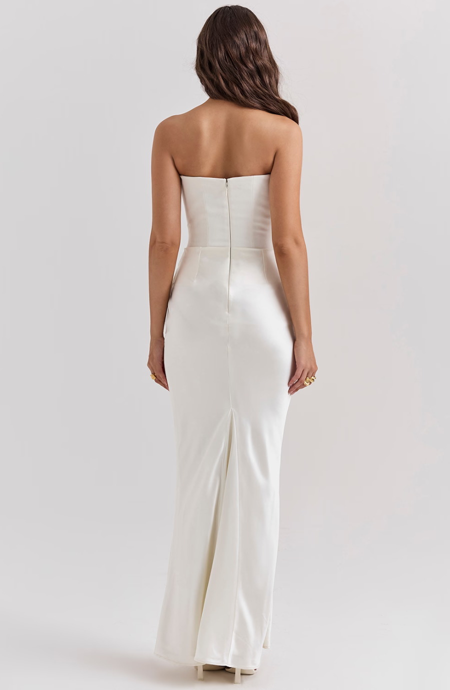 Nadège | Robe Maxi Bustier Sans Bretelles Femme
