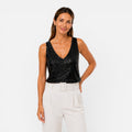 Aurélia | Top Sequins Col V