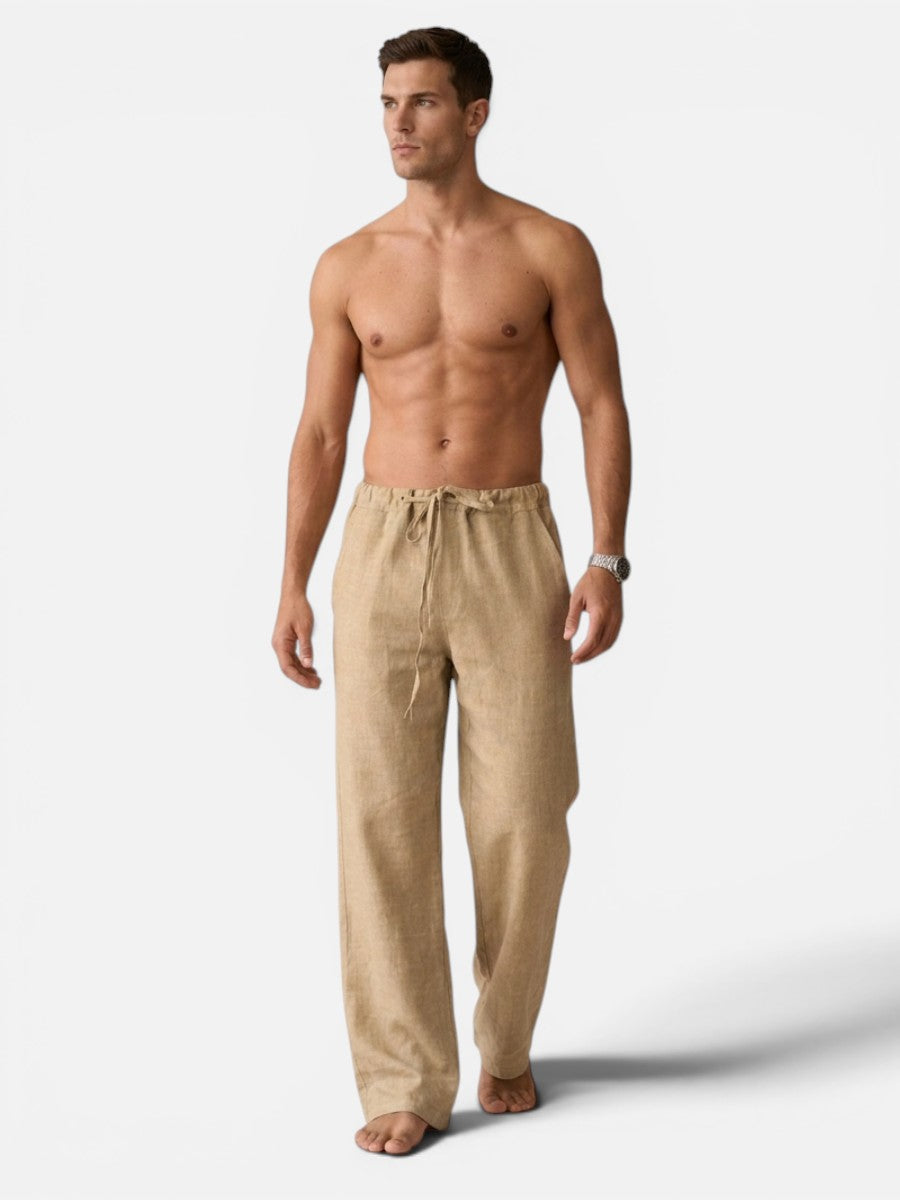 Anselme | Pantalon Lin Relâché