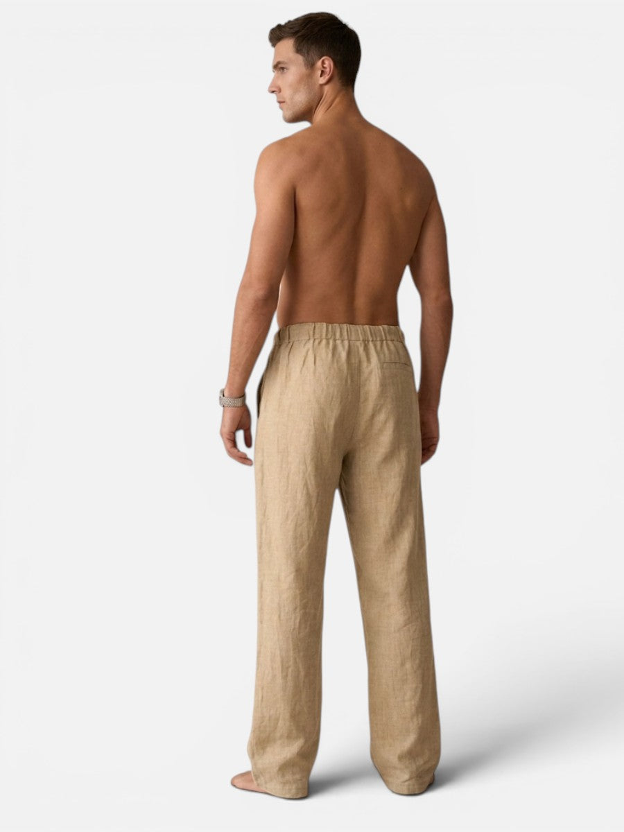 Anselme | Pantalon Lin Relâché
