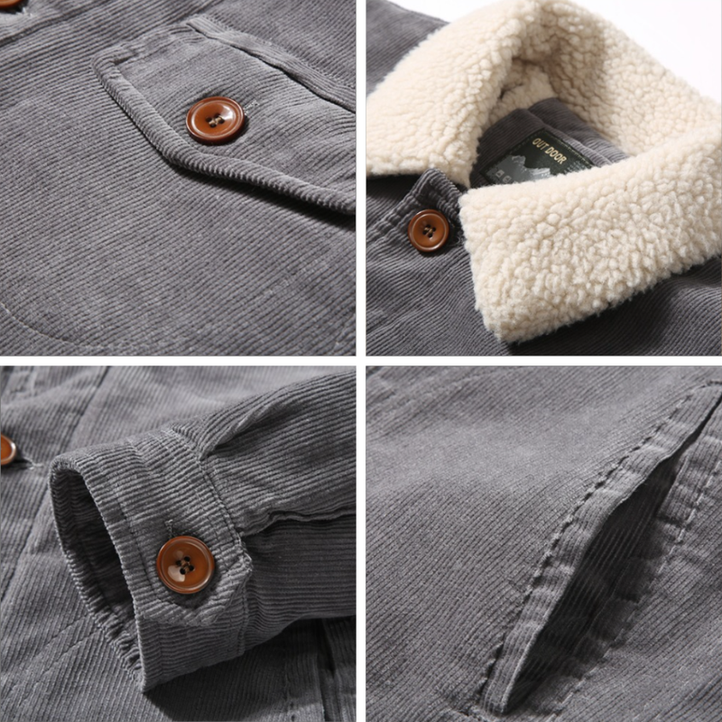 Dimitri | Veste Doublure Polaire Poches Profondes