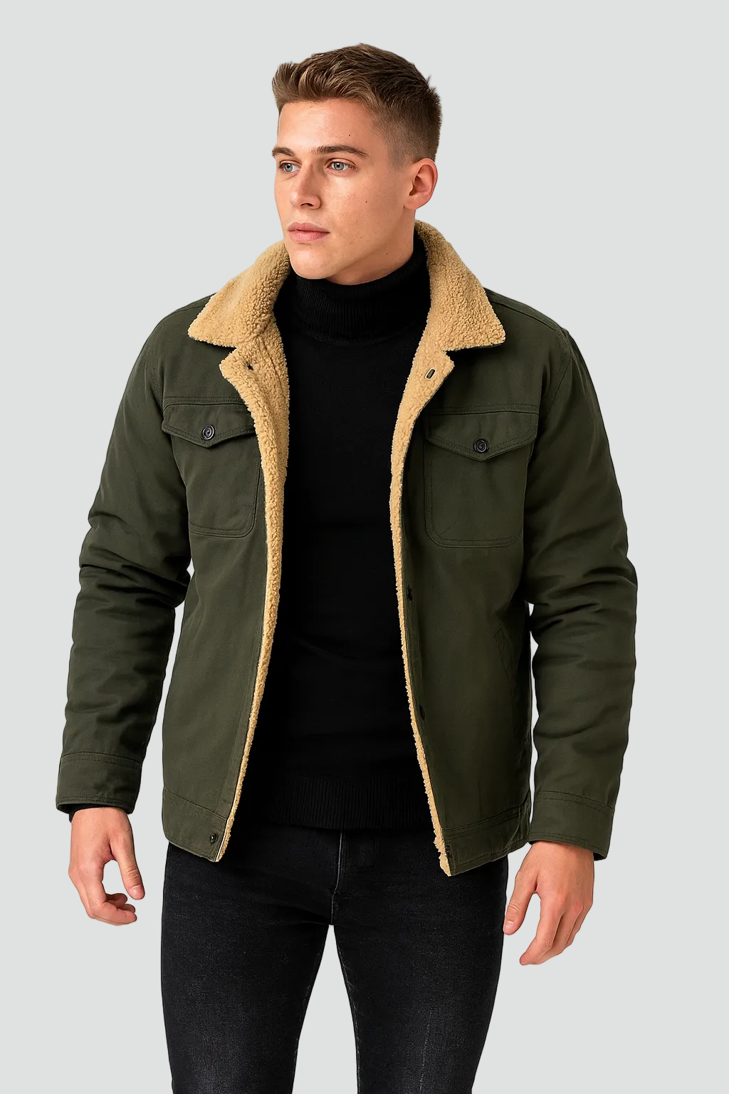 Ebbon | Veste Doublée Poches Poitrine