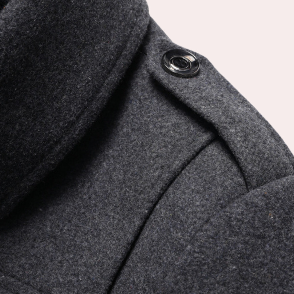 Cassien | Veste d'Hiver Thermique Col Coupe-Vent