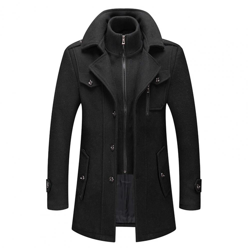 Cassien | Veste d'Hiver Thermique Col Coupe-Vent