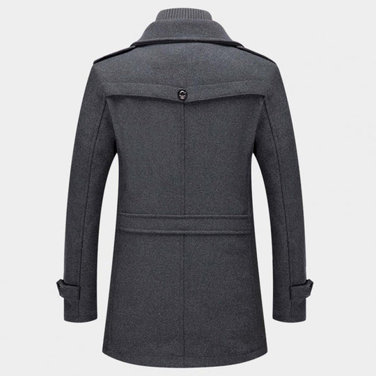Cassien | Veste d'Hiver Thermique Col Coupe-Vent