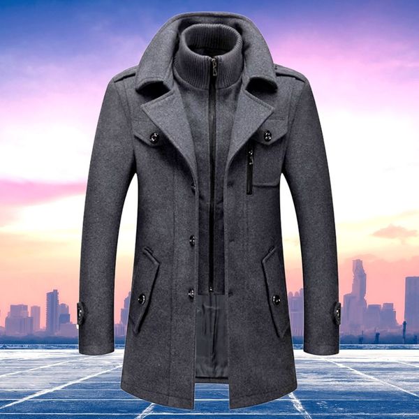 Cassien | Veste d'Hiver Thermique Col Coupe-Vent