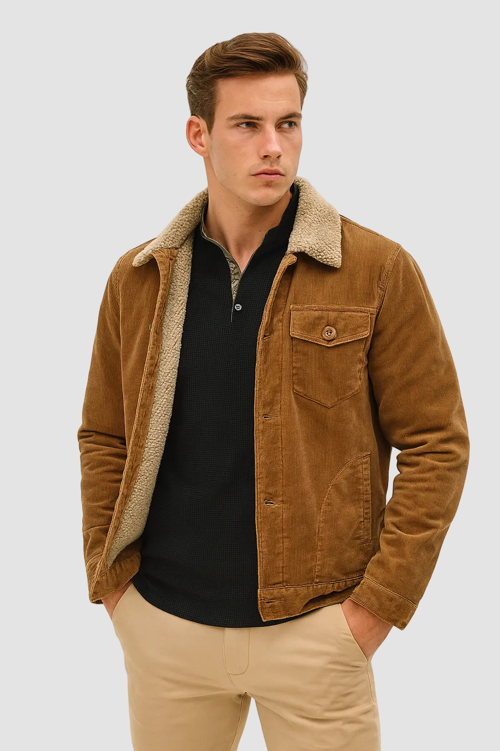 Dimitri | Veste Doublure Polaire Poches Profondes