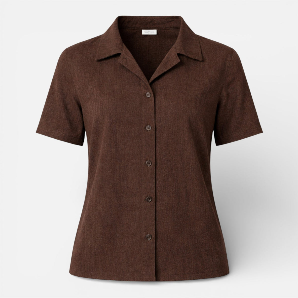 Gaëlle | Chemise Classique Manches Courtes Femme