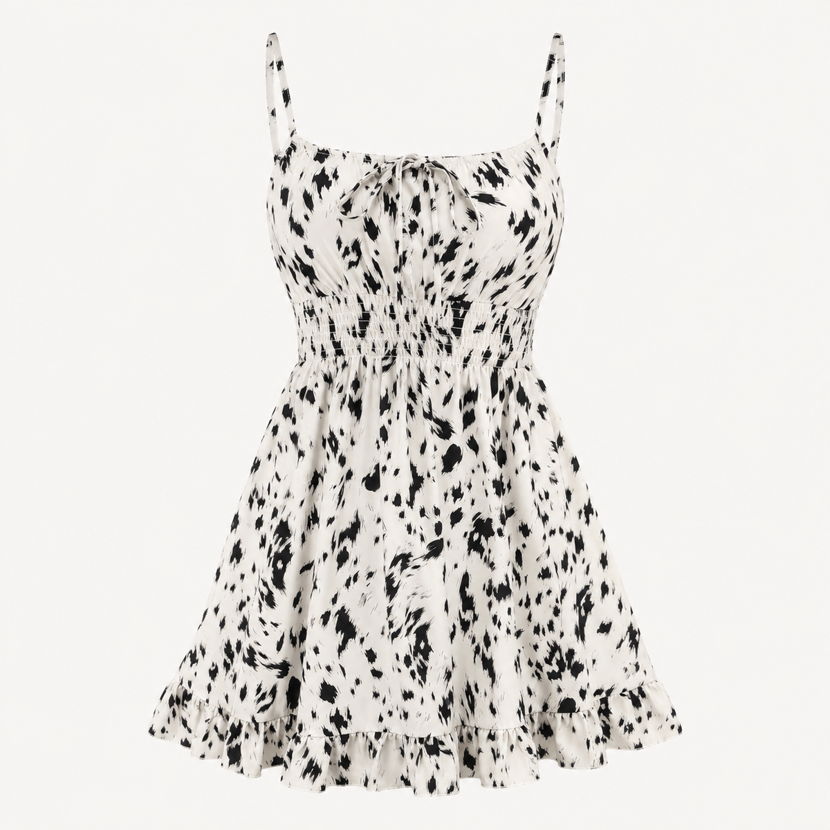 Wilhelmine | Robe Courte Caraco Froncée Femme