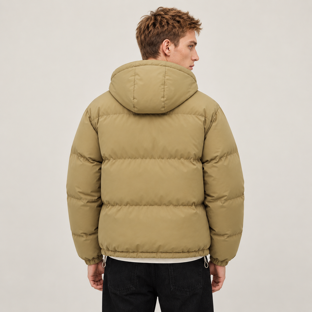 Edith | Veste Matelassée Zippée à Capuche