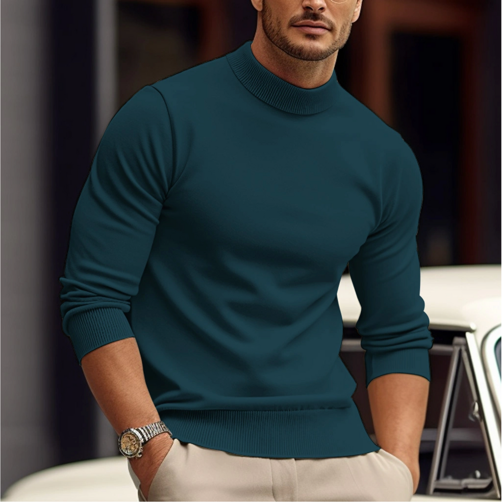 Fiacre | Pull Col Roulé Maille Fine