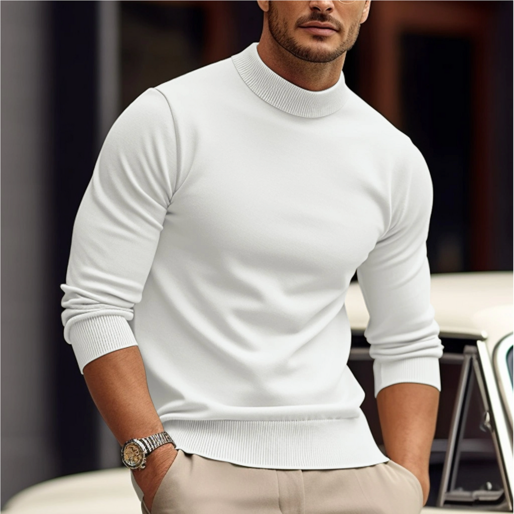 Fiacre | Pull Col Roulé Maille Fine