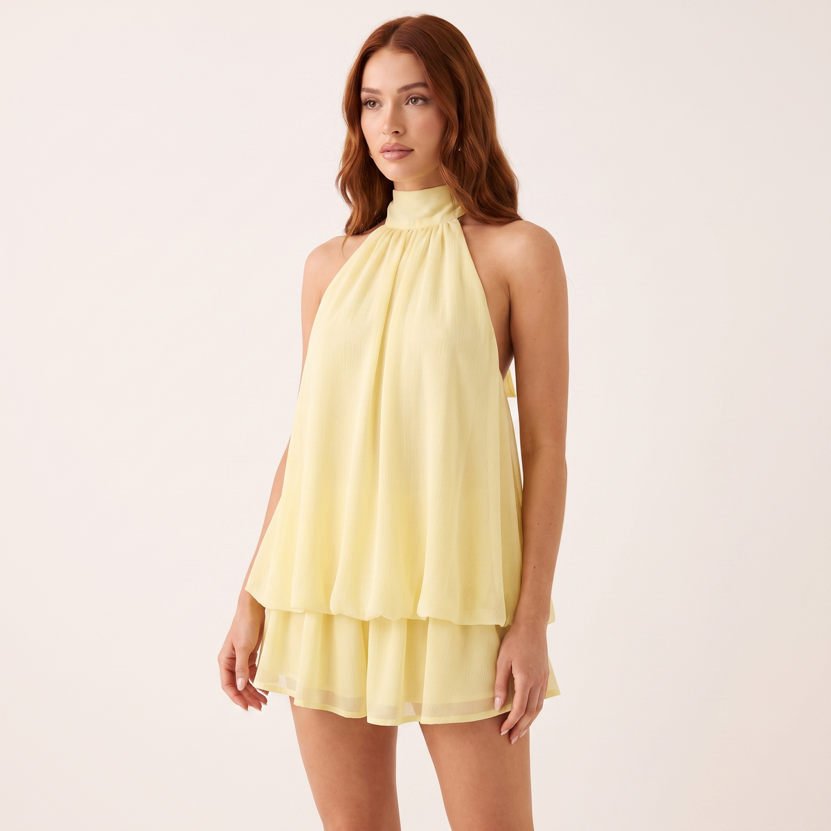 Valentine | Robe Courte Dos Nu Nouée