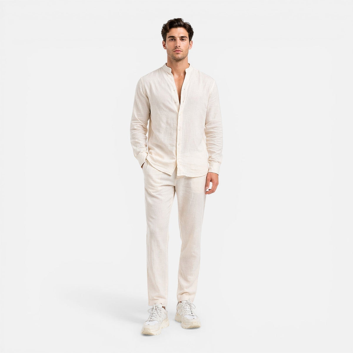 Wenceslas | Ensemble Chemise Pantalon Lin