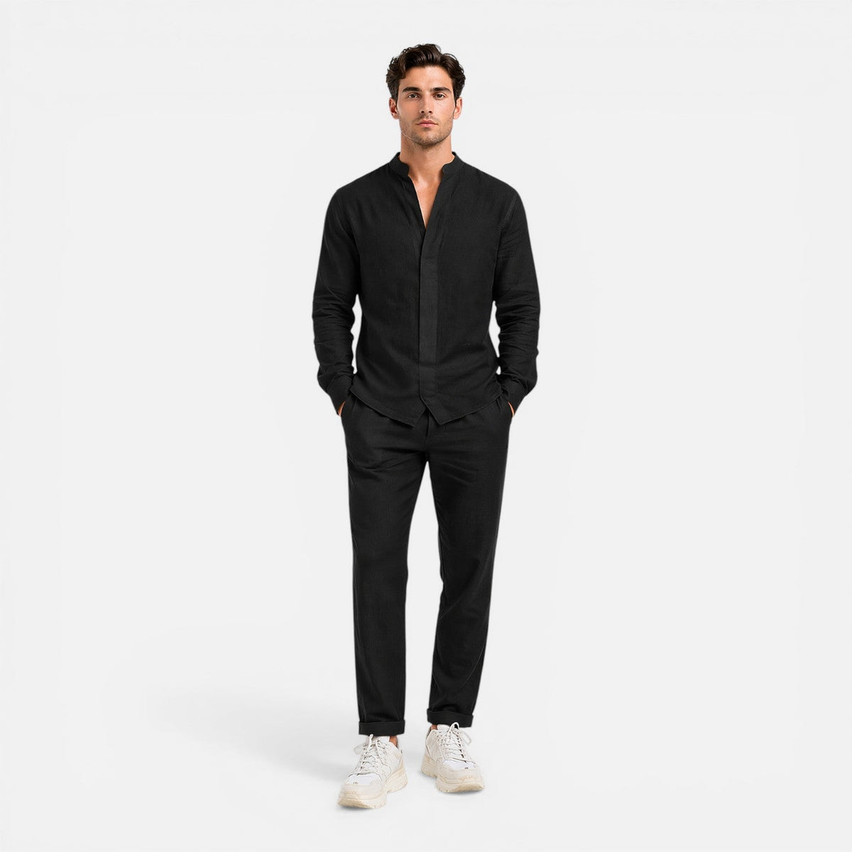 Wenceslas | Ensemble Chemise Pantalon Lin
