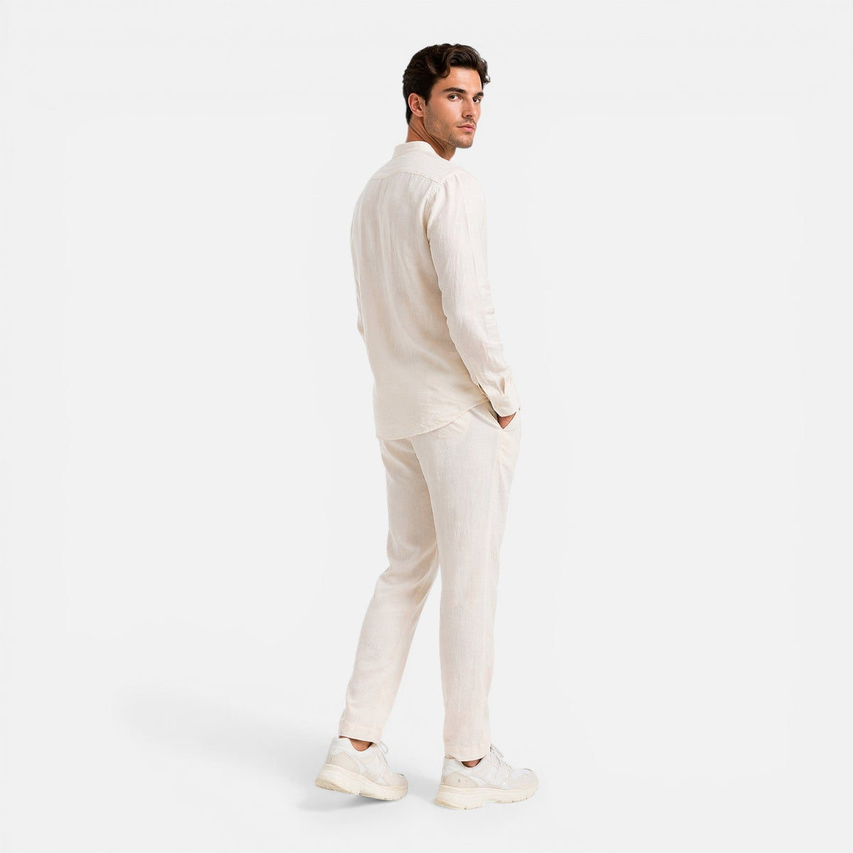 Wenceslas | Ensemble Chemise Pantalon Lin