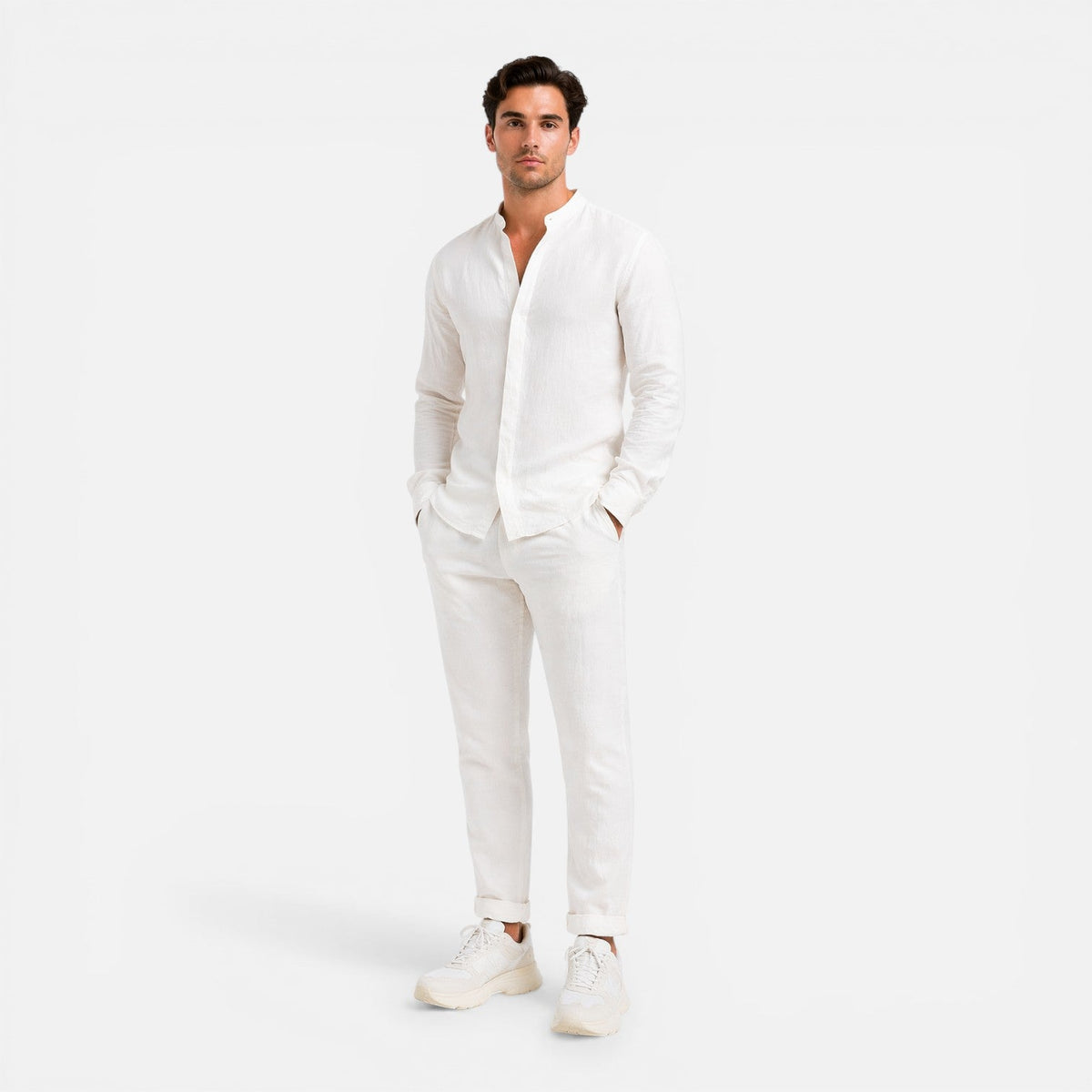 Wenceslas | Ensemble Chemise Pantalon Lin