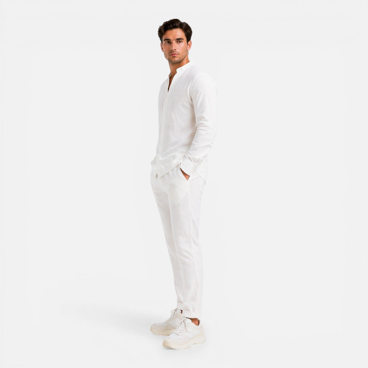 Wenceslas | Ensemble Chemise Pantalon Lin