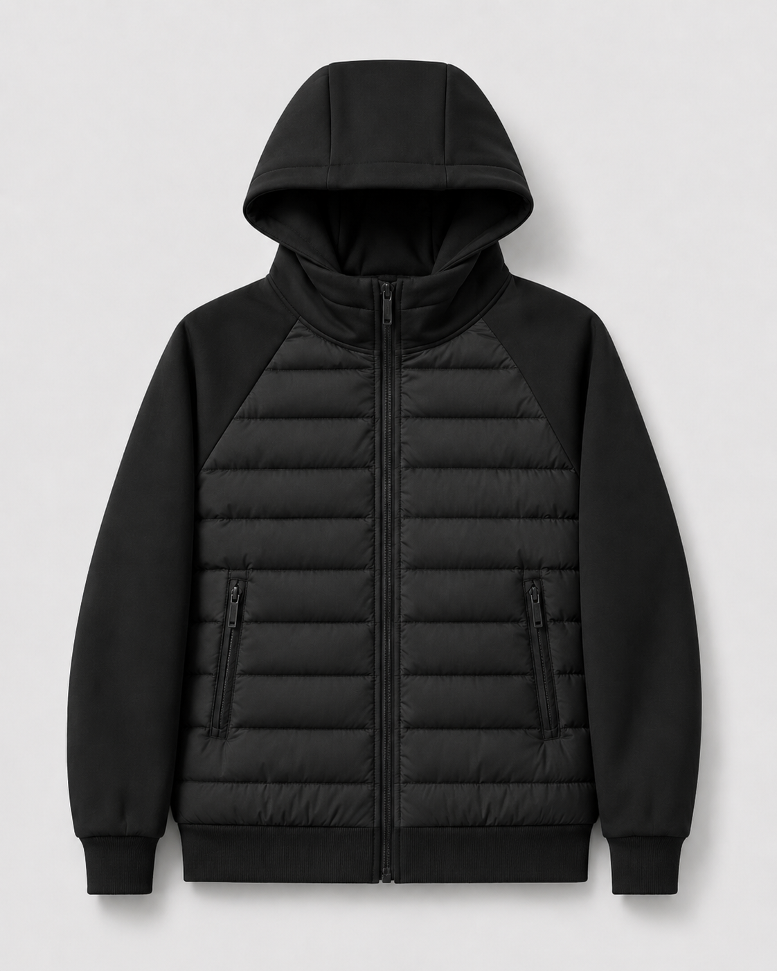 Aymeric | Veste à Capuche Zippée Hybride