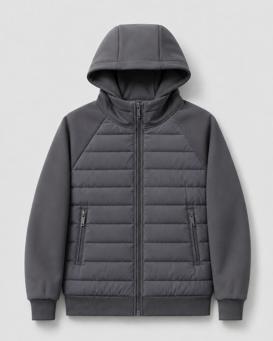 Aymeric | Veste à Capuche Zippée Hybride