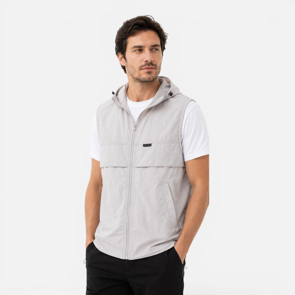 Édouard | Gilet à Capuche Utilitaire