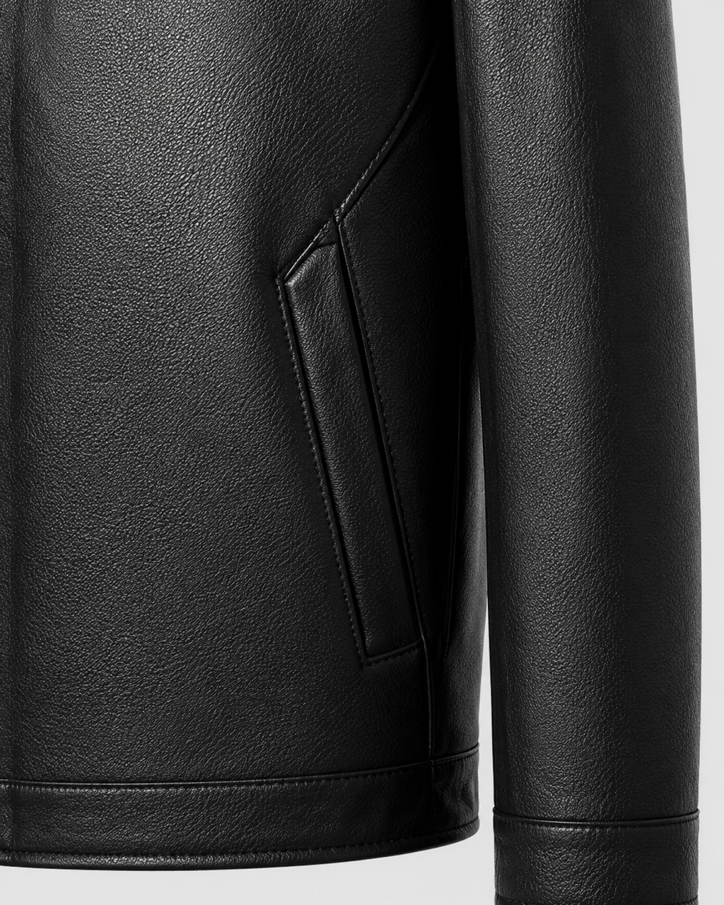 Loïc | Blouson Simili Cuir Zippé