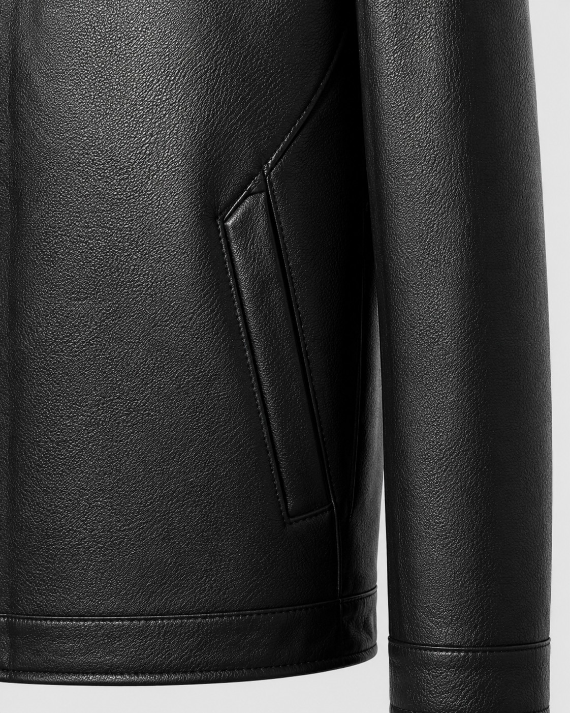 Loïc | Blouson Simili Cuir Zippé
