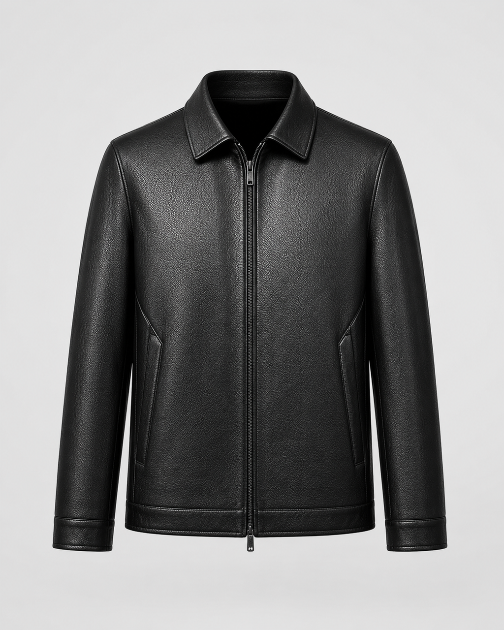 Loïc | Blouson Simili Cuir Zippé