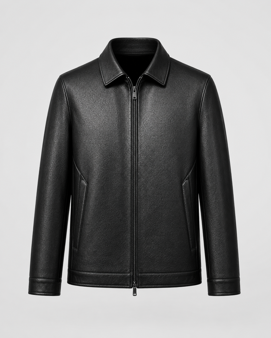 Loïc | Blouson Simili Cuir Zippé