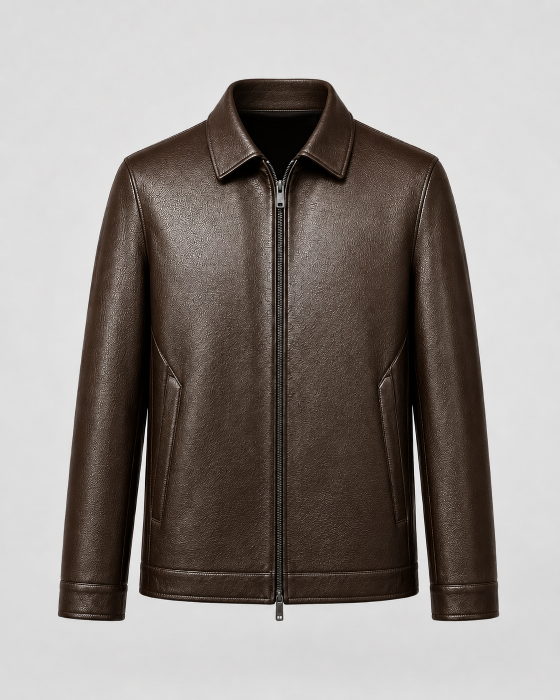Loïc | Blouson Simili Cuir Zippé